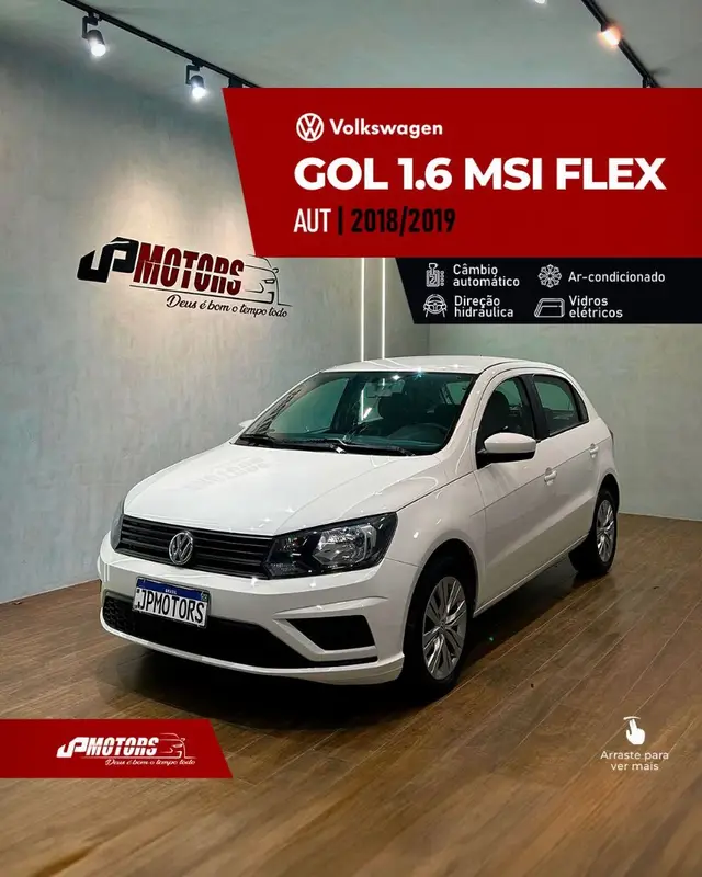Carro Volkswagen Gol 2019 1.6 MSI (Flex)