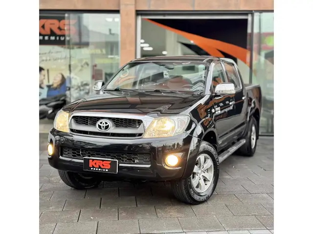 Carro Toyota Hilux Cabine Dupla 2009 Hilux 2.7 SR CD 4x2 (Flex)