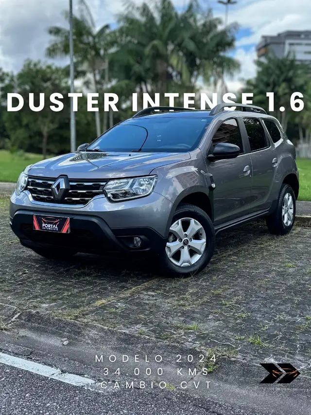 Carro Renault Duster 2024 Intense 1.6 16V (Flex) (Aut)