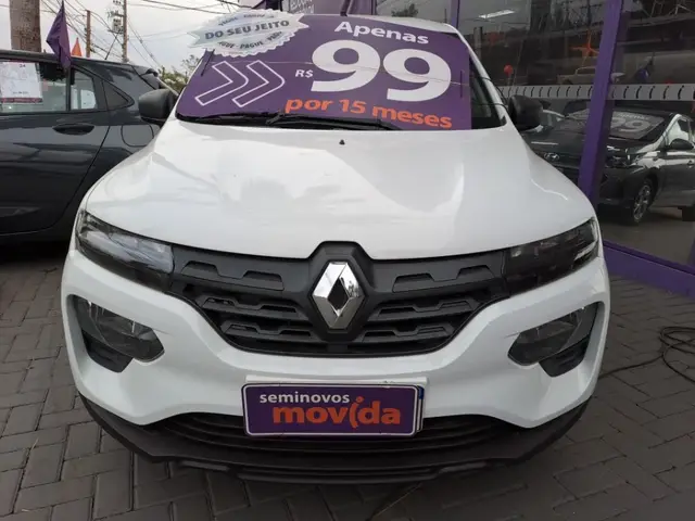Carro Renault Kwid 2024 Zen 1.0 12v SCe (Flex)