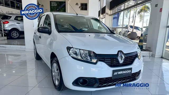 Carro Renault Sandero 2019 Authentique 1.0 12V SCe (Flex)