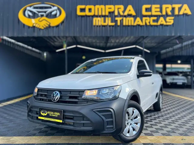 Carro Volkswagen Saveiro 2024 Robust Total Flex 16V