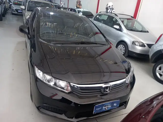 Carro Honda Civic 2014 New  LXS 1.8 16V i-VTEC (Aut) (Flex)