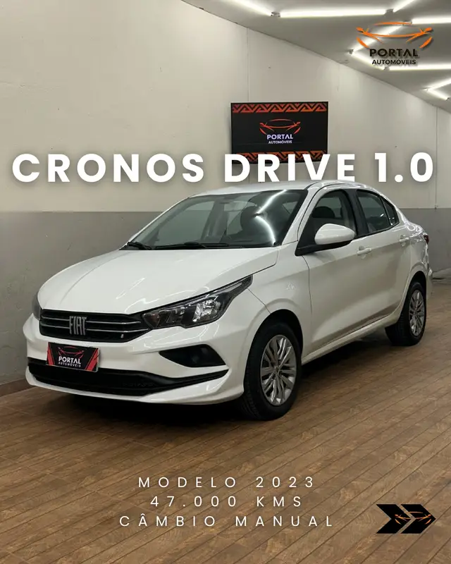Carro Fiat Cronos 2023 Drive 1.0 (Flex) MT