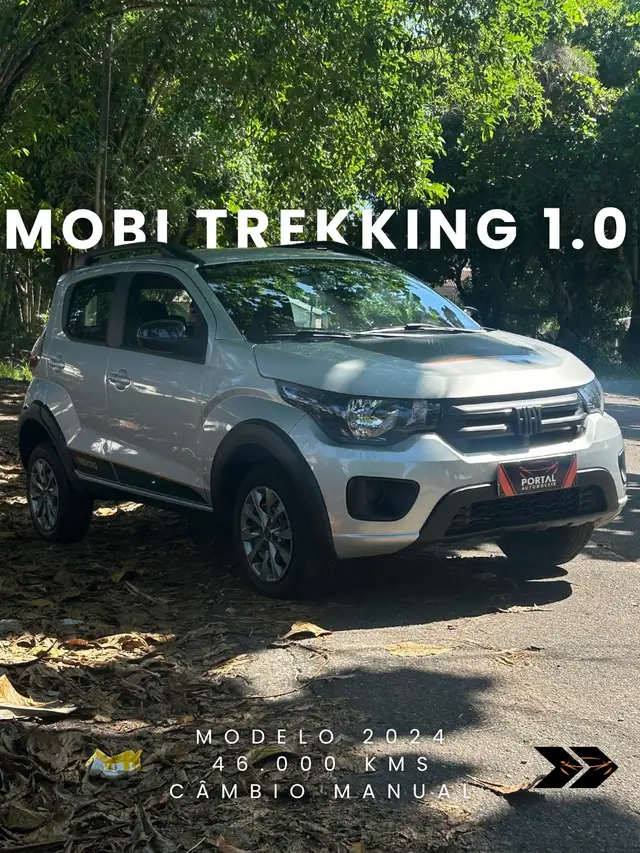 Carro Fiat Mobi 2024 Trekking 1.0
