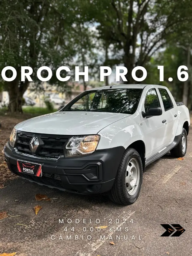 Carro Renault Oroch 2024 Pro 1.6 (Flex)