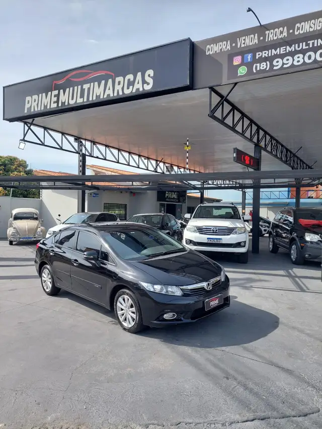 Carro Honda Civic 2013 New  LXS 1.8 16V i-VTEC (Aut) (Flex)