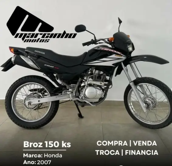 Moto Honda NXR 150 2007 Bros KS