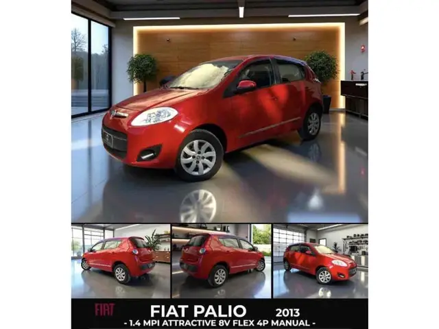 Carro Fiat Palio Weekend 2013 Attractive 1.4 8V (Flex)