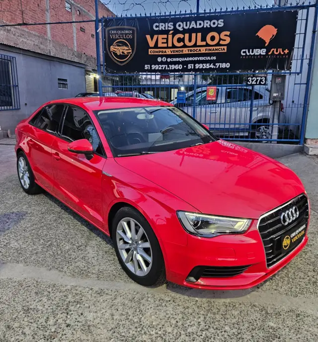 Carro Audi A3 2015 1.4 TFSI Attraction S Tronic