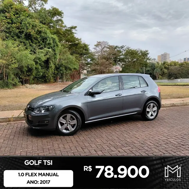 Carro Volkswagen Golf 2017 Comfortline 1.0 TSi (Flex)