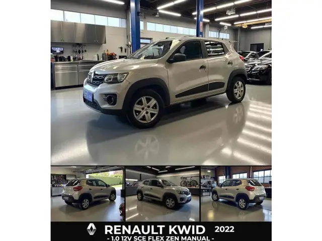 Carro Renault Kwid 2022 Zen 1.0 12v SCe (Flex)