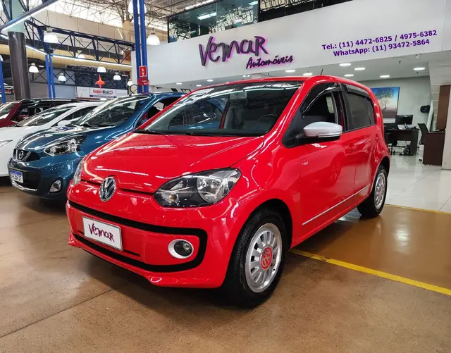 Carro Volkswagen Up! 2015 1.0 12v E-Flex white up!