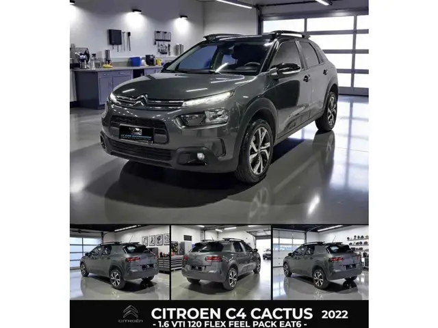 Carro Citroën C4 Cactus 2022 1.6 Feel (Aut) (Flex)