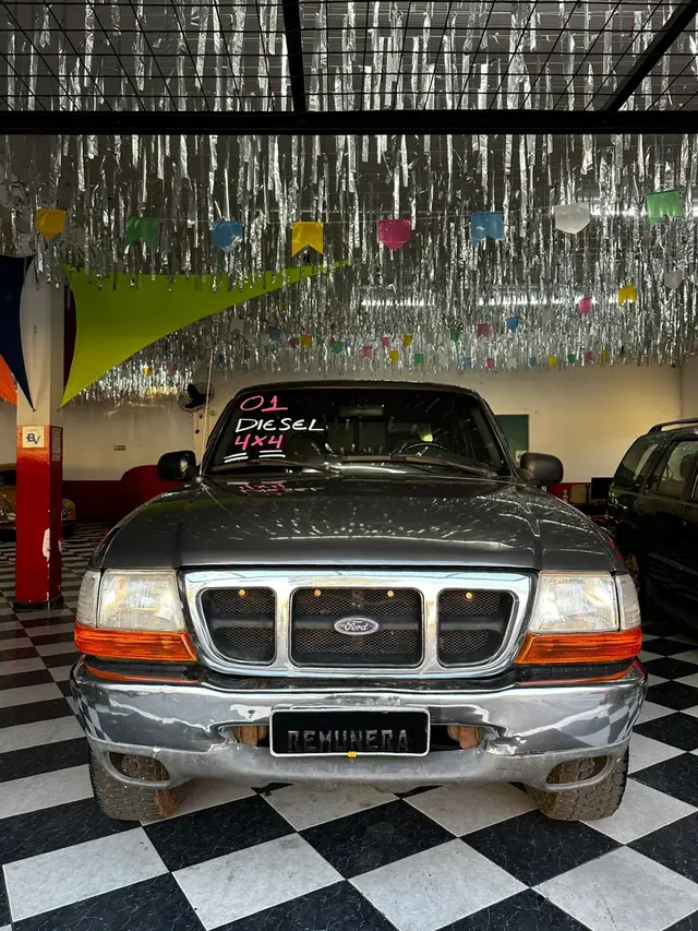 Carro Ford Ranger Cabine Dupla 2001 Ranger XLT 4x4 2.5 Turbo (Cab Dupla)