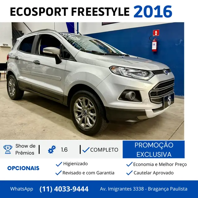 Carro Ford EcoSport 2016 Ecosport Freestyle 1.6 16V (Flex)