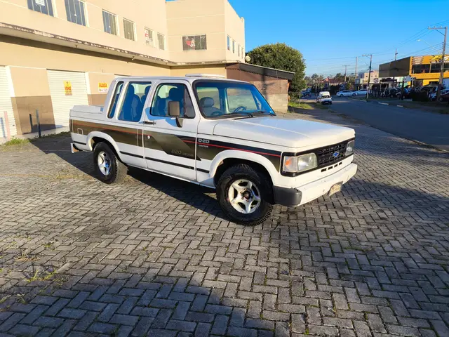 Carro Chevrolet D20 1986 Pick Up Custom S Turbo 4.0 (Cab Dupla)