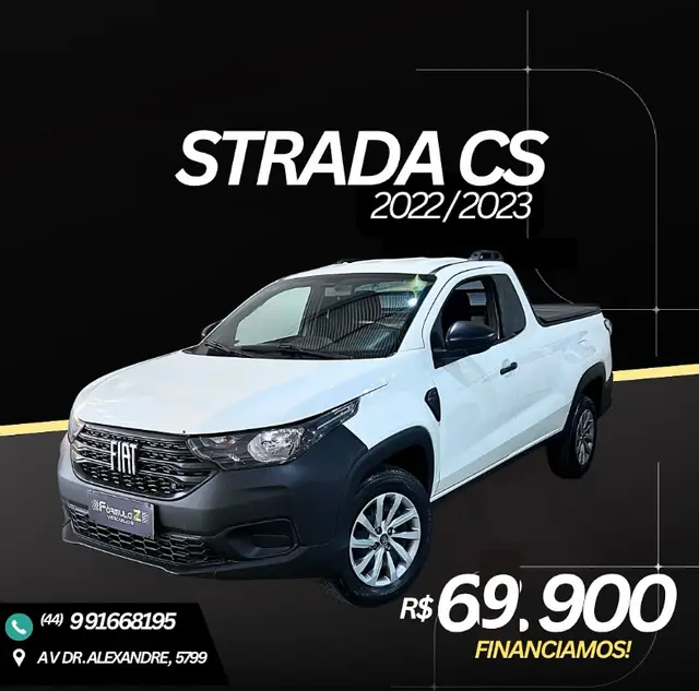 Carro Fiat Strada 2023 Endurance 1.4 CS
