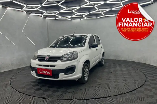Carro Fiat Uno 2021 Attractive 1.0