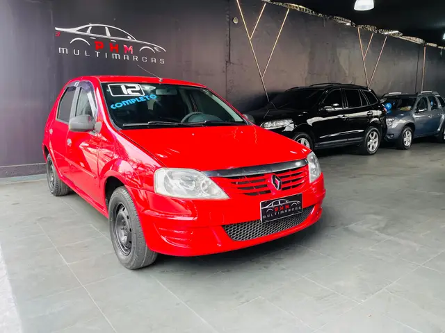 Carro Renault Logan 2012 Authentique 1.0 16V (flex)