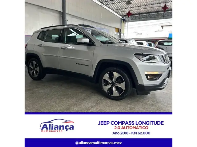 Carro Jeep Compass 2018 2.0 Longitude 4x2 (Aut) (Flex)