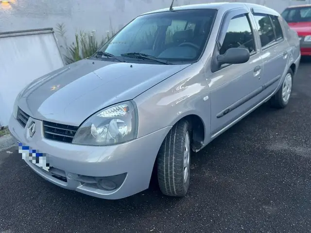 Carro Renault Clio Sedan 2008 Authentique 1.0 16V (flex)