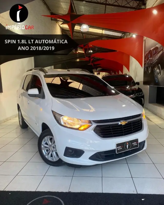Carro Chevrolet Spin 2019 1.8 Econoflex LT 5S