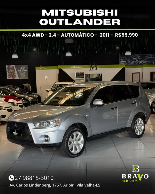 Carro Mitsubishi Outlander 2011 2.4