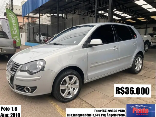 Carro Volkswagen Polo 2010 Hatch. 1.6 8V (Flex)