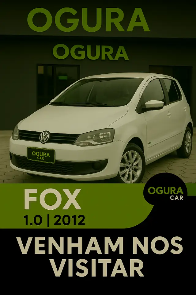 Carro Volkswagen Fox 2012 1.0 Mi Total Flex 8V