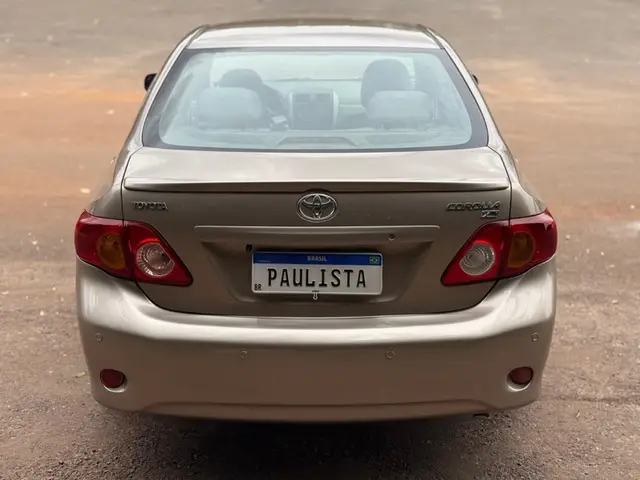 Carro Toyota Corolla 2009 Sedan XLi 1.6 16V (aut)