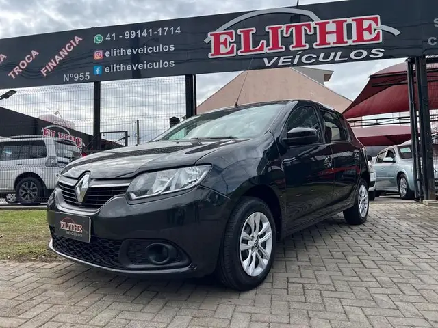 Carro Renault Sandero 2016 Authentique Hi-Power 1.0 16V (Flex)