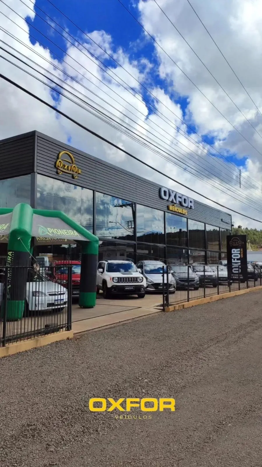 Fachada da loja Veículos à venda em Oxfor Veiculos - Fraiburgo - SC