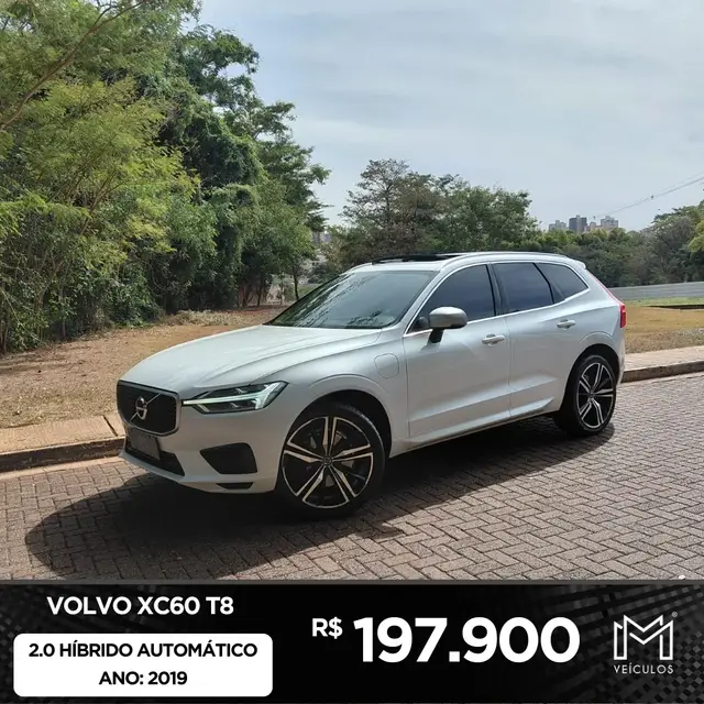 Carro Volvo XC60 2019 2.0 T8 Hybrid R-Design AWD
