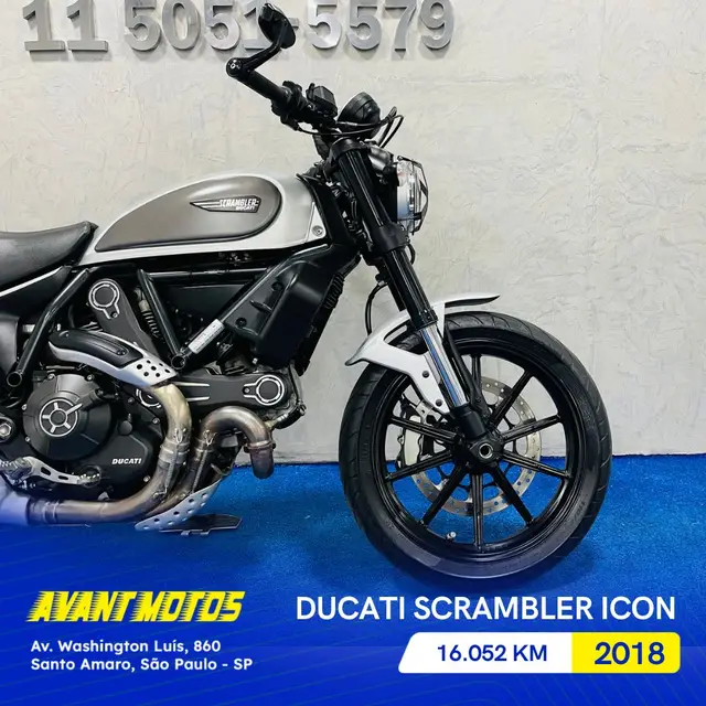 Moto Ducati Scrambler 2018 Icon