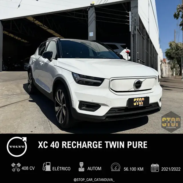 Carro Volvo XC40 2022 Pure (Elétrico)