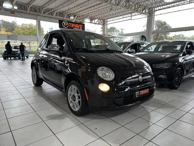 Carro Fiat 500 2012 Cult Dualogic 1.4 8V