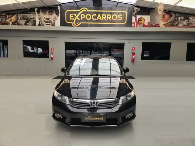 Carro Honda Civic 2014 New  LXS 1.8 16V i-VTEC (Aut) (Flex)