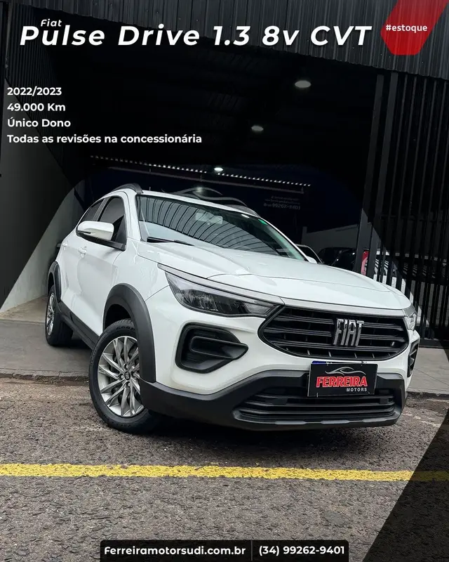 Carro Fiat Pulse 2023 Drive 1.3 (flex) (aut)