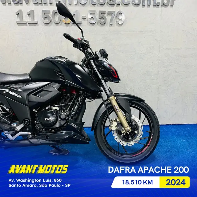 Moto Dafra Apache 2024 RTR 200