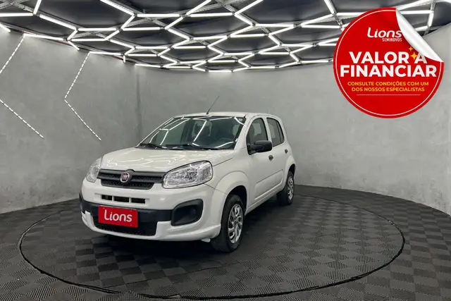 Carro Fiat Uno 2021 Attractive 1.0