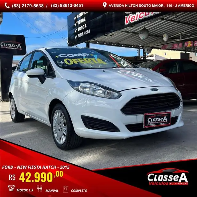 Carro Ford New Fiesta Hatch 2015 New Fiesta SE 1.5 16V