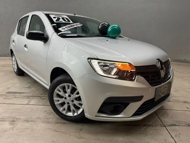 Carro Renault Sandero 2020 Life 1.0 12V SCe (Flex)