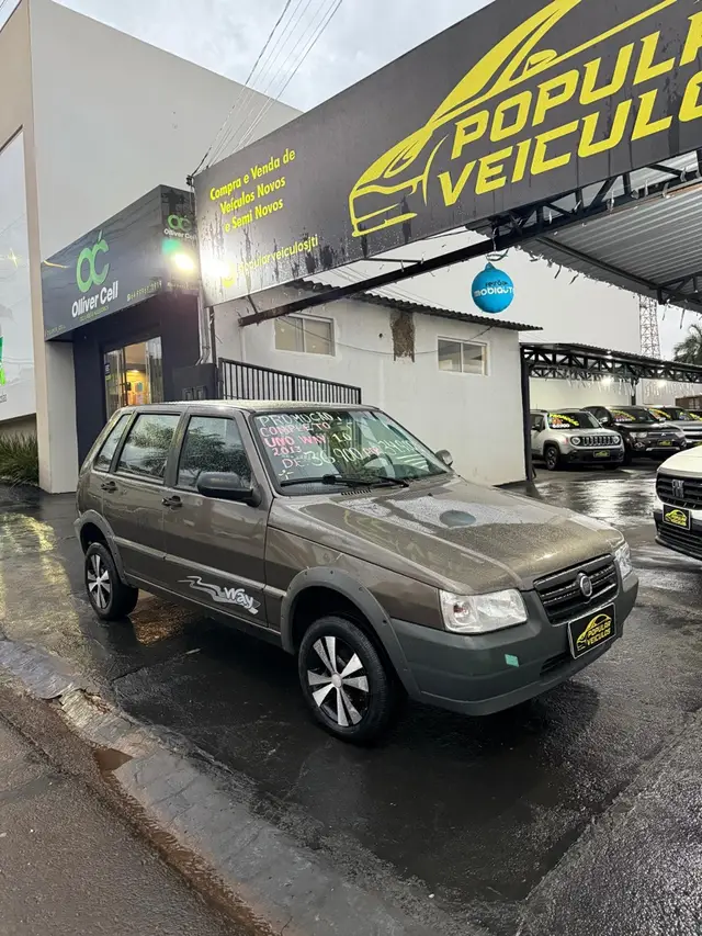 Carro Fiat Uno Mille 2013 Fire Economy Way 1.0 (Flex) 4p