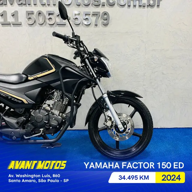 Moto Yamaha YBR 150 Factor 2024 150i ED
