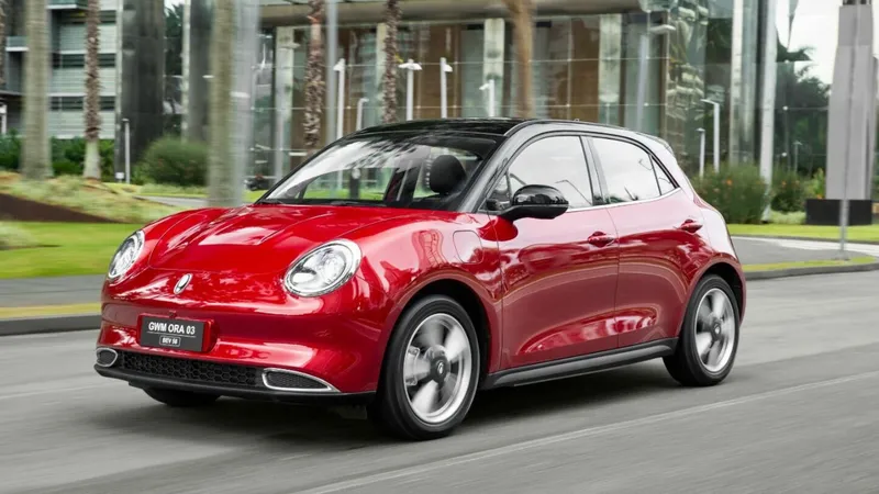 GWM Ora 03 ganha série especial com preço de Dolphin e 315 km de autonomia