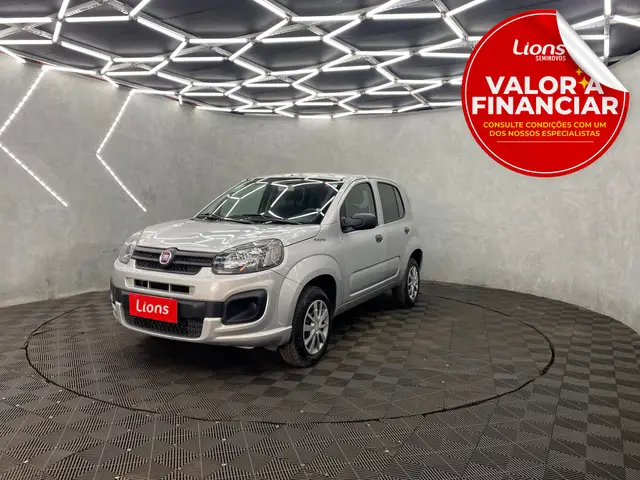 Carro Fiat Uno 2021 Attractive 1.0