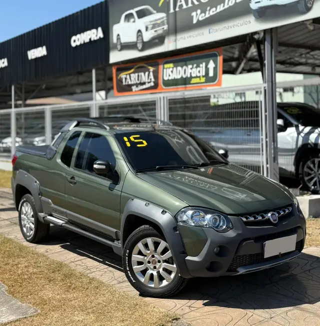 Carro Fiat Strada 2015 Adventure 1.8 16V (Flex) (Cabine Estendida)