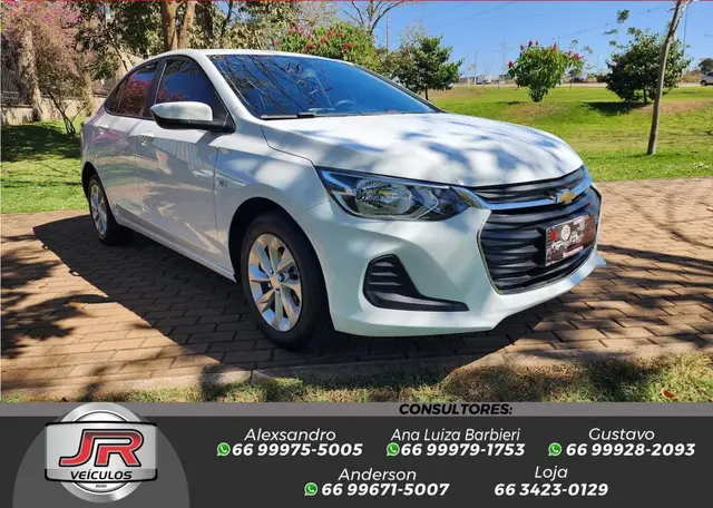 Carro Chevrolet Onix Plus 2021 1.0 LT (Flex)