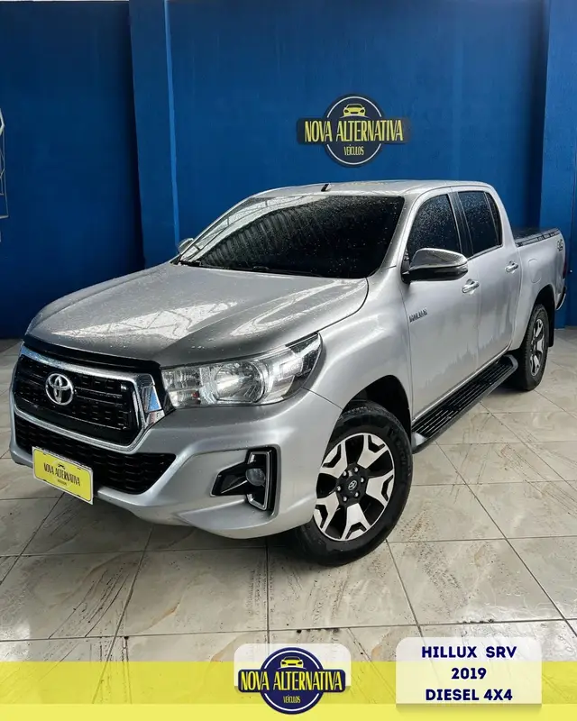 Carro Toyota Hilux Cabine Dupla 2019 Hilux 2.8 16v TDI SRV CD 4x4 (Aut)